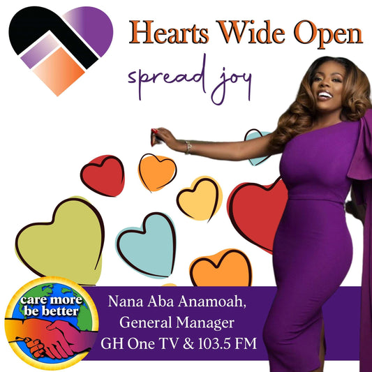 Hearts Wide Open: A Bastion Of Hope For Those In Need With Nana Aba Anamoah