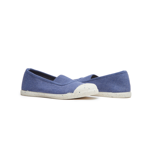 ECO-Friendly Canvas Slip-on in Denim Blue by childrenchic