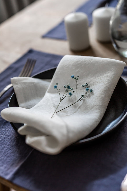 Linen napkins set of 2 by AmourLinen