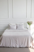 Load image into Gallery viewer, Linen duvet cover in Cream by AmourLinen
