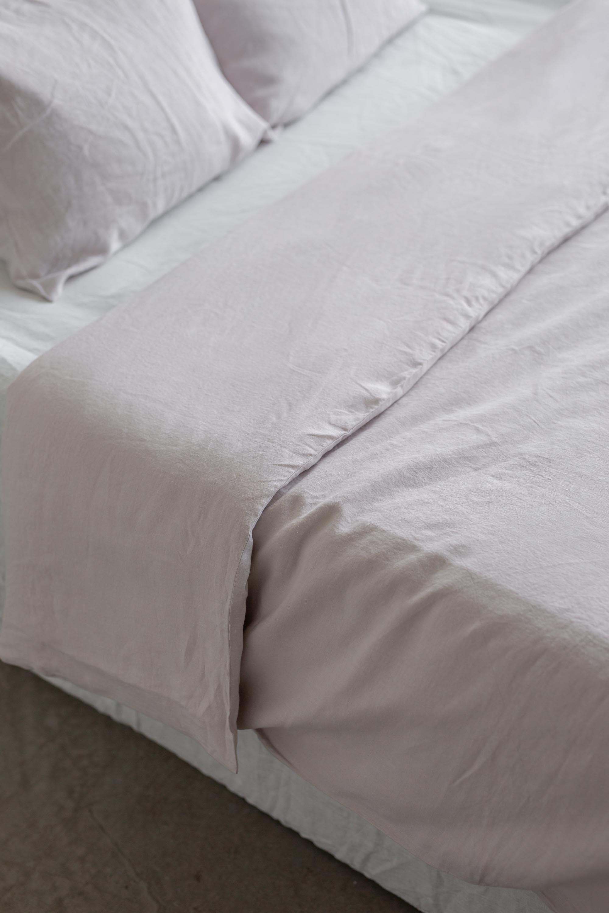 Linen duvet cover in Cream by AmourLinen