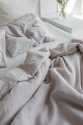 Load image into Gallery viewer, Linen duvet cover in Cream by AmourLinen
