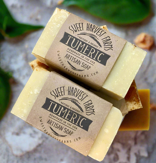 Turmeric Handmade Organic Soap by Sweet Harvest Farms