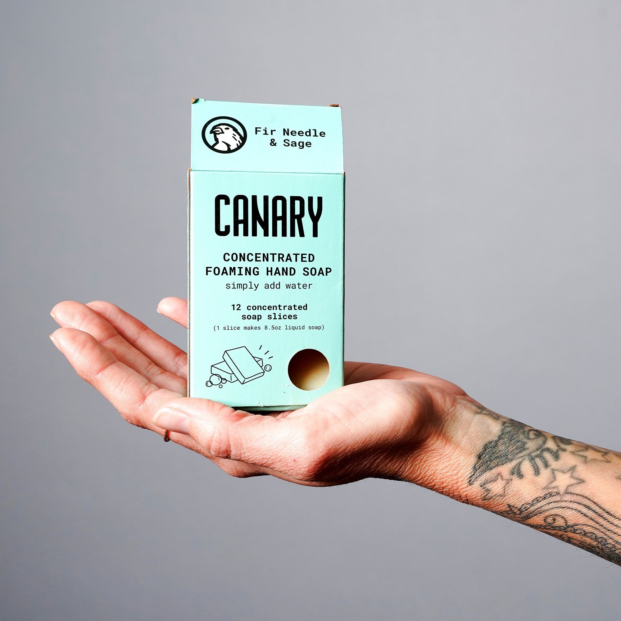 Fir Needle + Sage Concentrated Hand Soap Refill Bar by Canary