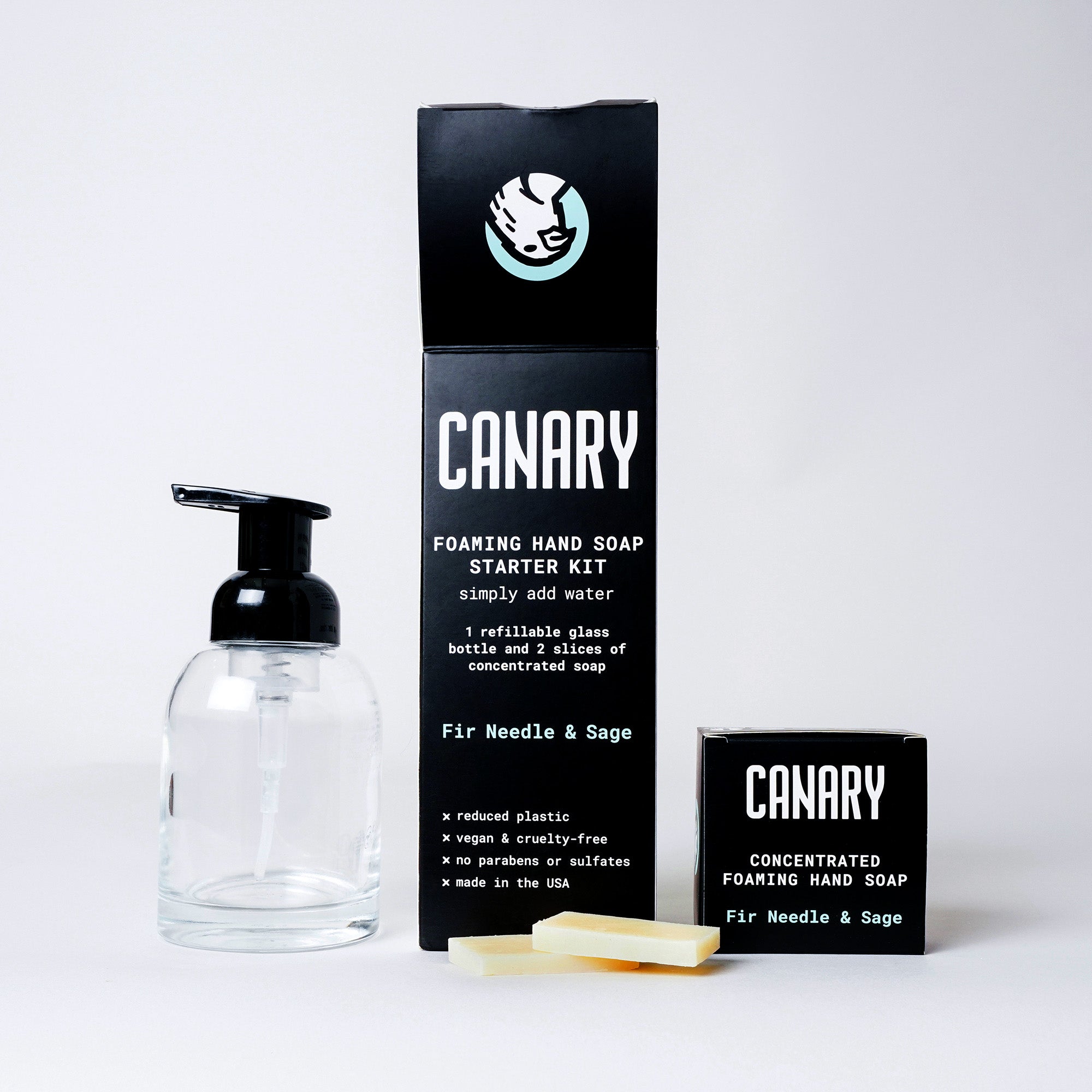 Hand Soap Starter Kit - Bottle & Soap by Canary