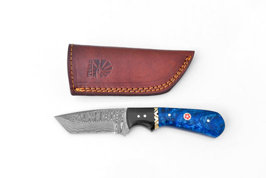 Midnight Fury Damascus Tanto Knife by Titan TK-125 by Titan International