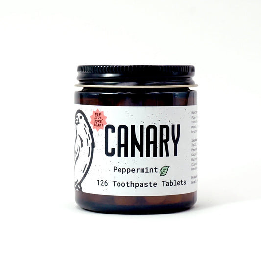 Peppermint Toothpaste Tablets - NEW & IMPROVED! by Canary