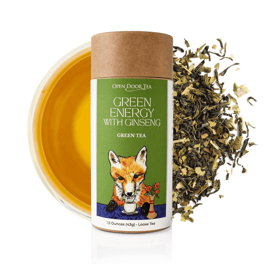 Green Energy with Ginseng by Open Door Tea CT