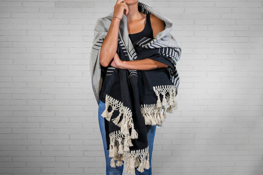 Mexican Handloomed Blanket by Verve Culture