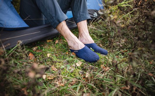 Navy Sherpa Slippers | 909 SS-5 by US Sherpa