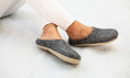 Load image into Gallery viewer, Grey Sherpa Slippers | 909 SS-1 by US Sherpa
