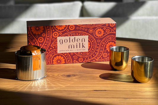 Golden Milk Gift Set by Verve Culture