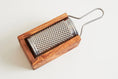 Load image into Gallery viewer, Italian Olivewood Parmesan Cheese Box Grater by Verve Culture
