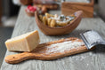 Load image into Gallery viewer, Italian Olivewood Parmesan Cheese Grater - Flat by Verve Culture
