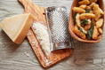 Load image into Gallery viewer, Italian Olivewood Parmesan Cheese Grater - Flat by Verve Culture
