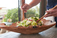 Load image into Gallery viewer, Italian Olivewood Root Salad Bowl by Verve Culture
