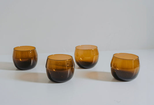 Moroccan Stemless Goblet - Set of 4 by Verve Culture