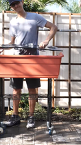 Load image into Gallery viewer, Elevated Mobile Planter by Watex
