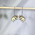 Load image into Gallery viewer, Bison Wooden Dangle Earrings by Cate's Concepts, LLC
