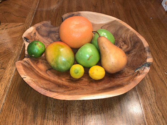 Large Live Edge Bowl by Tuckahoe Hardwoods