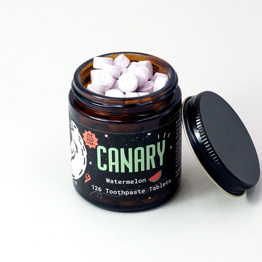 Watermelon Toothpaste Tablets - NEW & IMPROVED! by Canary